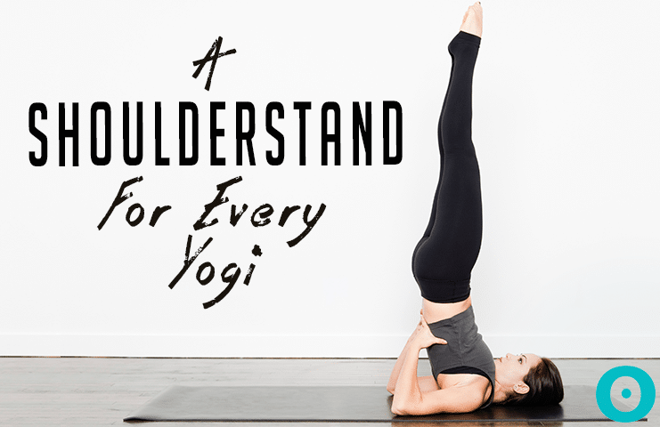 shoulder stand - yoga