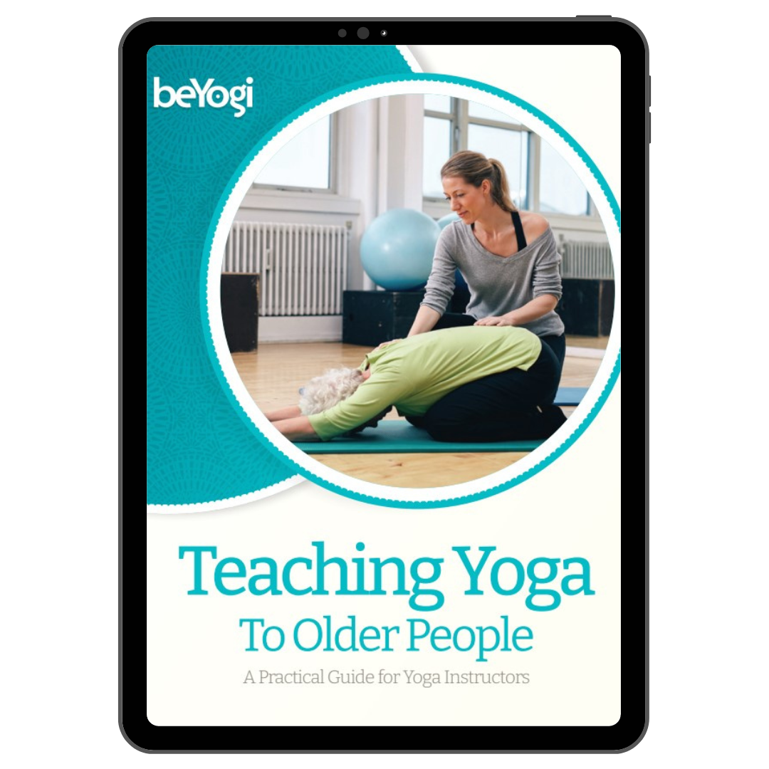 Senior Yoga Guide Ebook Cover Image